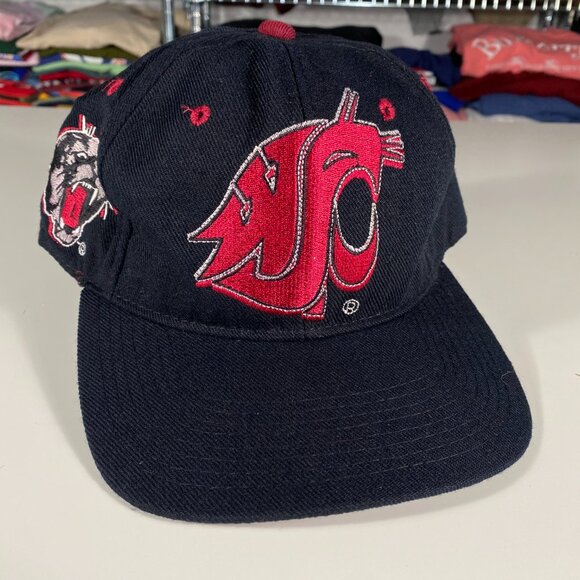 Vintage 1990s Zephyr Graphx Washington State Cougars 7 1/8 Fitted Hat mens OS - Picture 2 of 8
